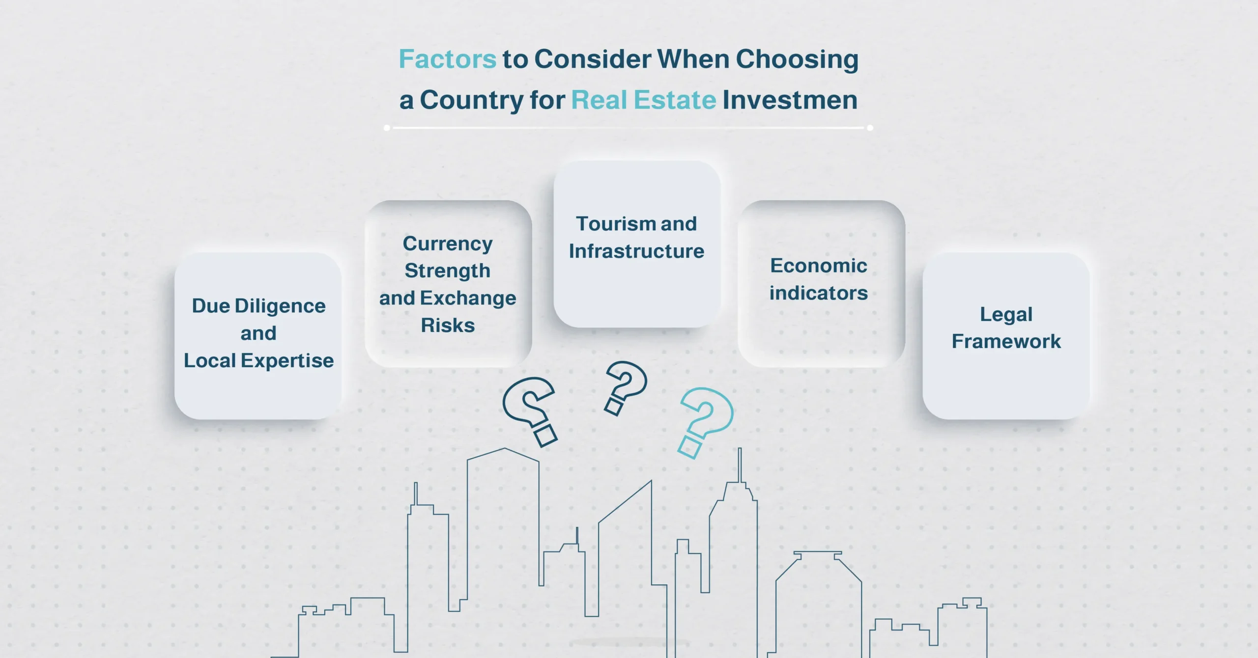 Factors to Consider When Choosing a Country for Real Estate Investment