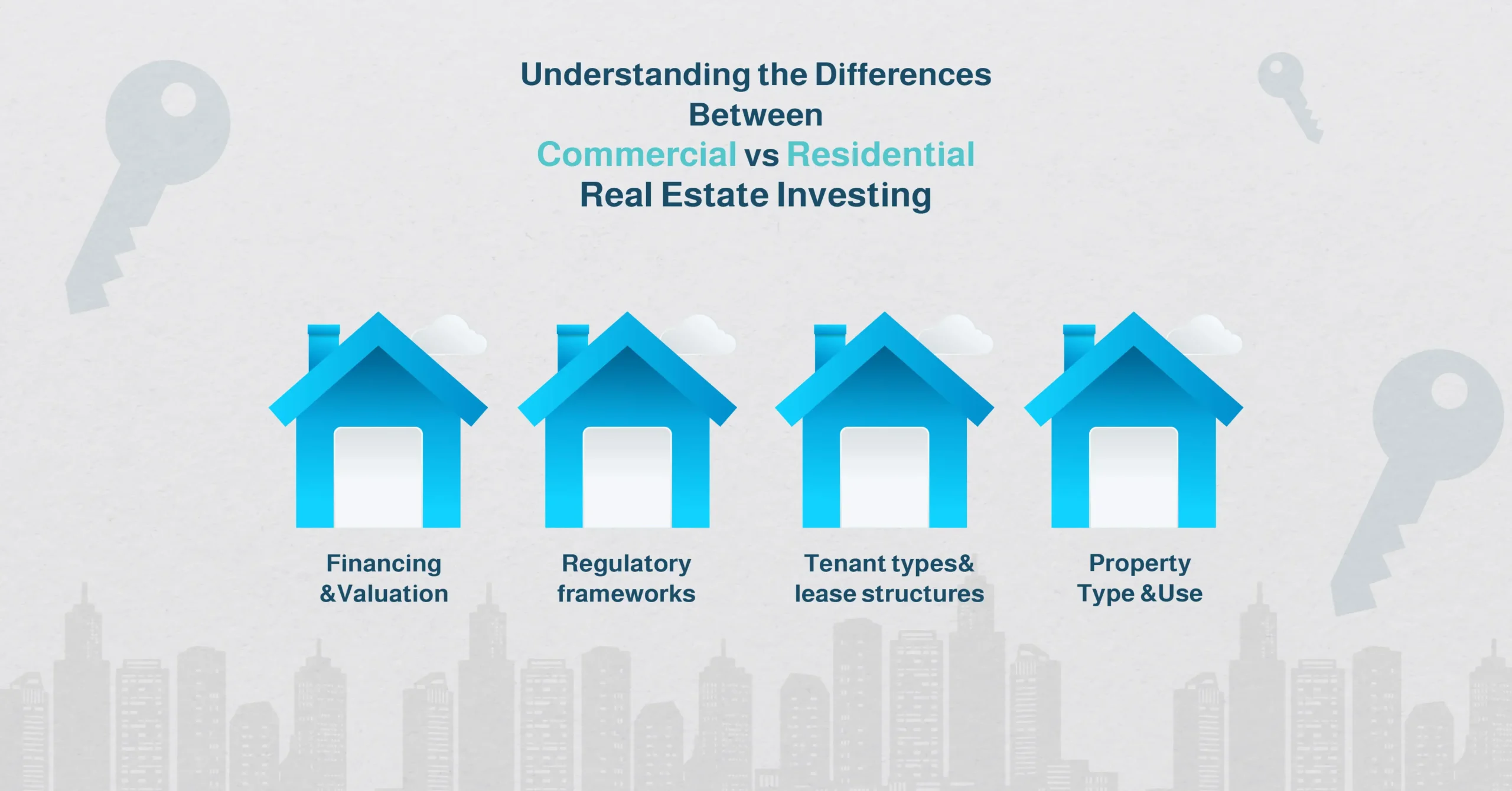 Understanding the Differences Between Commercial vs Residential Real Estate Investing