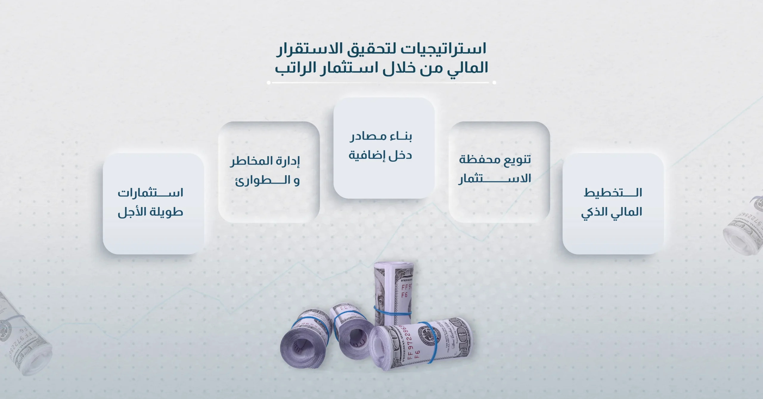 استراتيجيات لتحقيق الاستقرار المالي من خلال استثمار الراتب